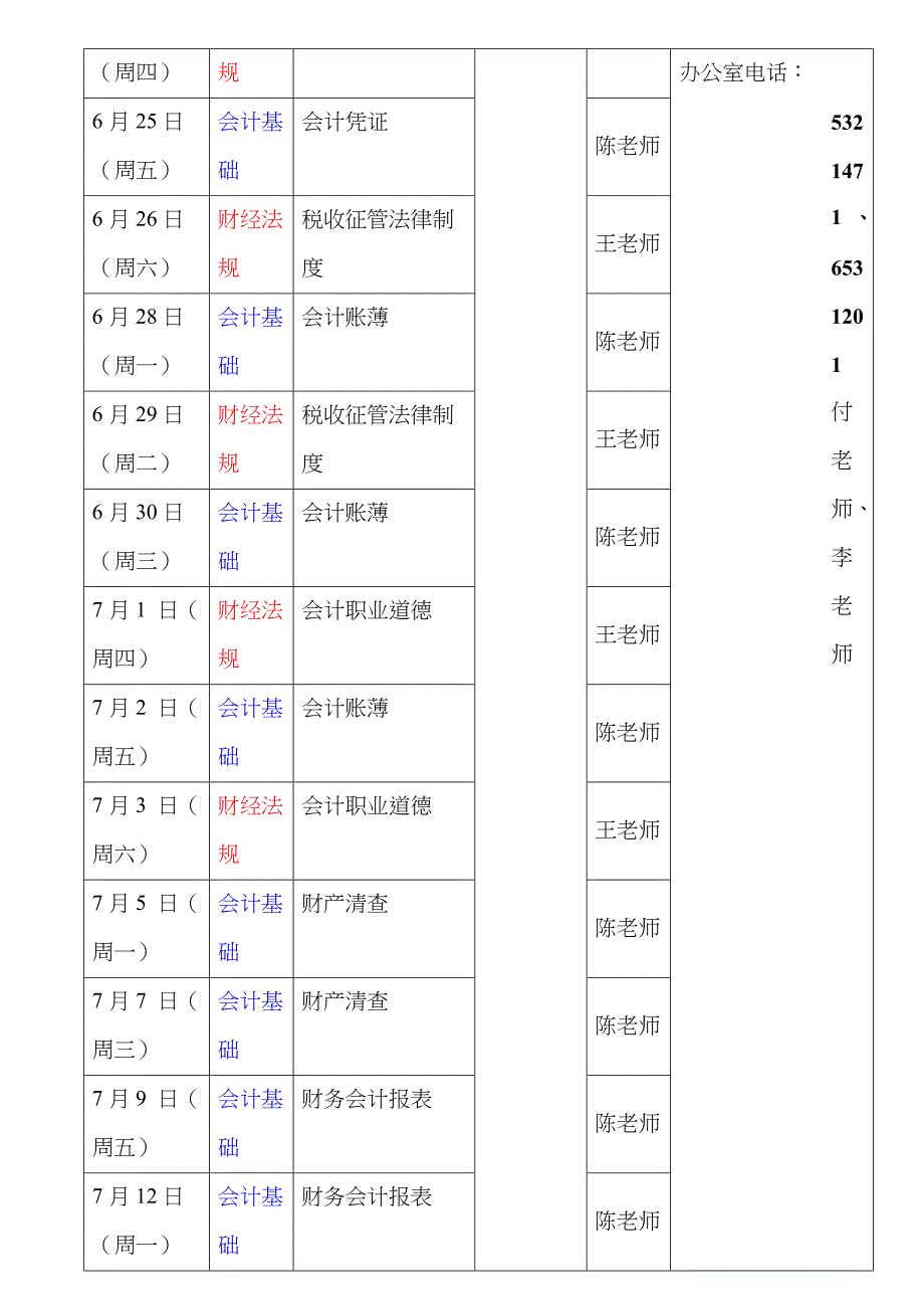 昆明引航会计培训学校XXXX年会计从业资格考试（5月晚班精讲_第3页