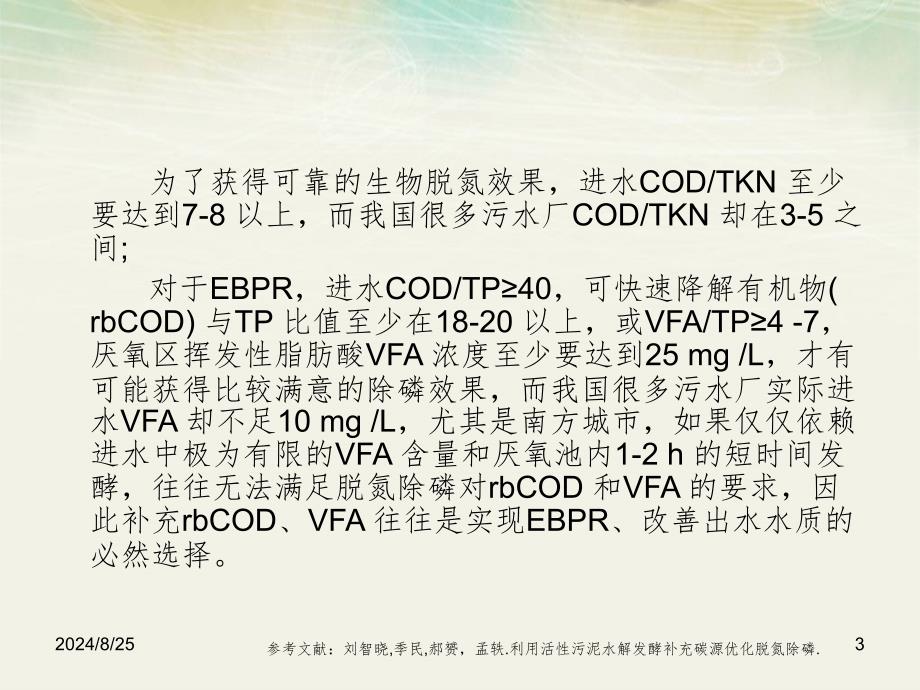 污泥做碳源PPT演示课件_第3页