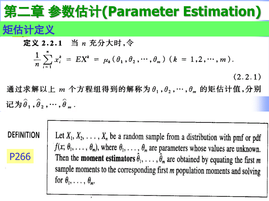 数理统计：第二章 参数估计(Parameter Estimation)_第3页