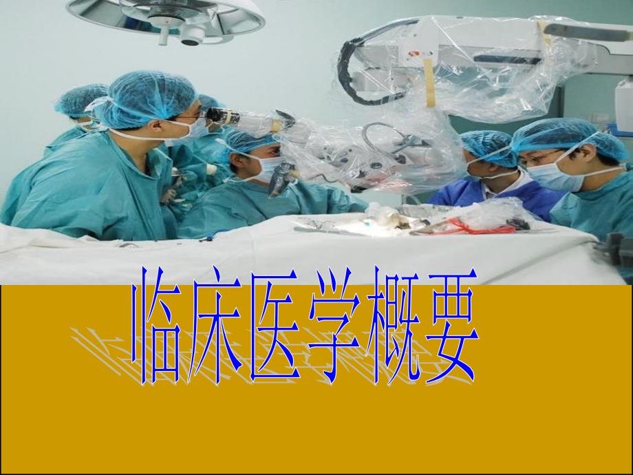 临床医学概要绪论课件_第1页