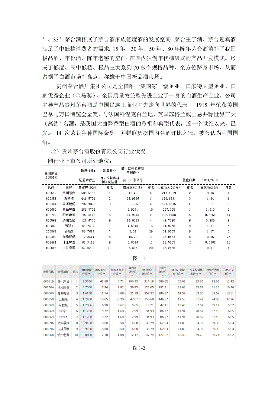 证券投资分析贵州茅台_第4页