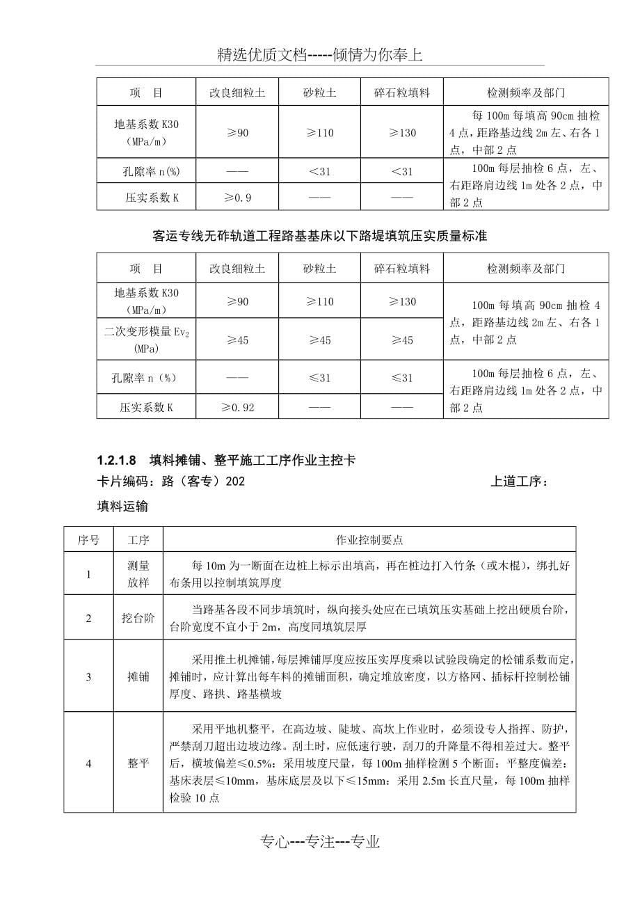 铁路土建专业作业工艺程序(路基、桥梁、隧道、轨道)_第5页