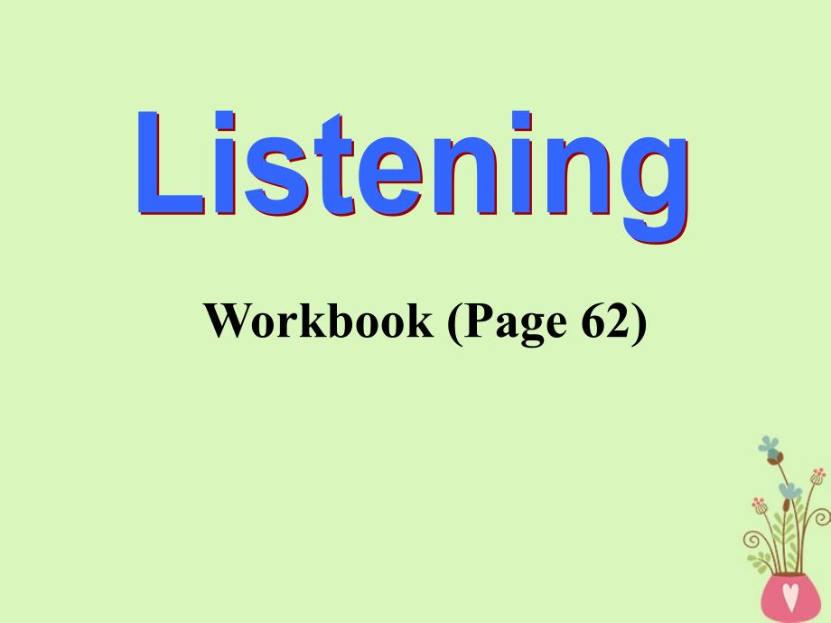 广东省中山市高中英语 Unit 4 Making the news Workbook课件 新人教版必修5_第2页