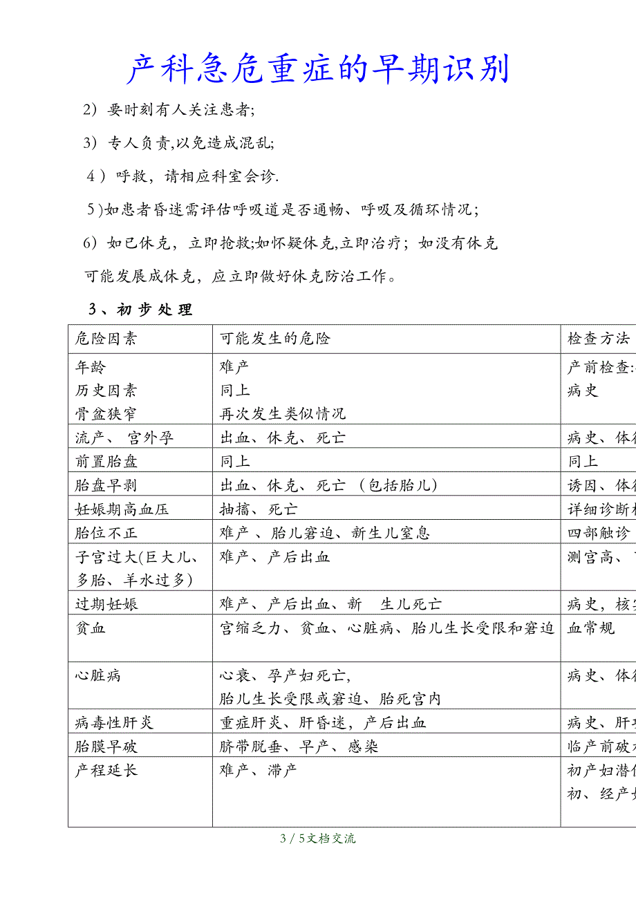 最新产科急危重症的早期识别（干货分享）_第3页