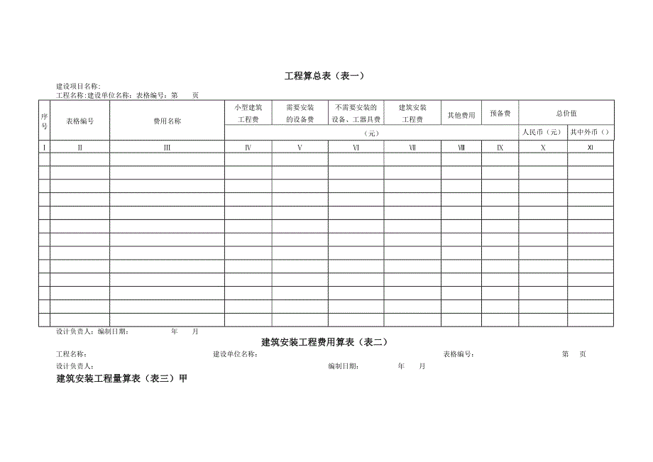 新通信建设工程概算预算表_第2页