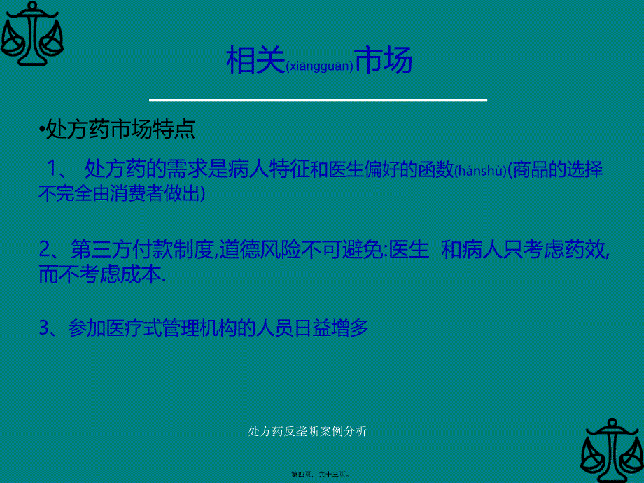 处方药反垄断案例分析课件_第4页