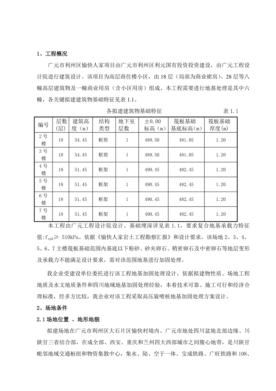 高压旋喷桩复合地基设计专项方案第二版.doc_第4页