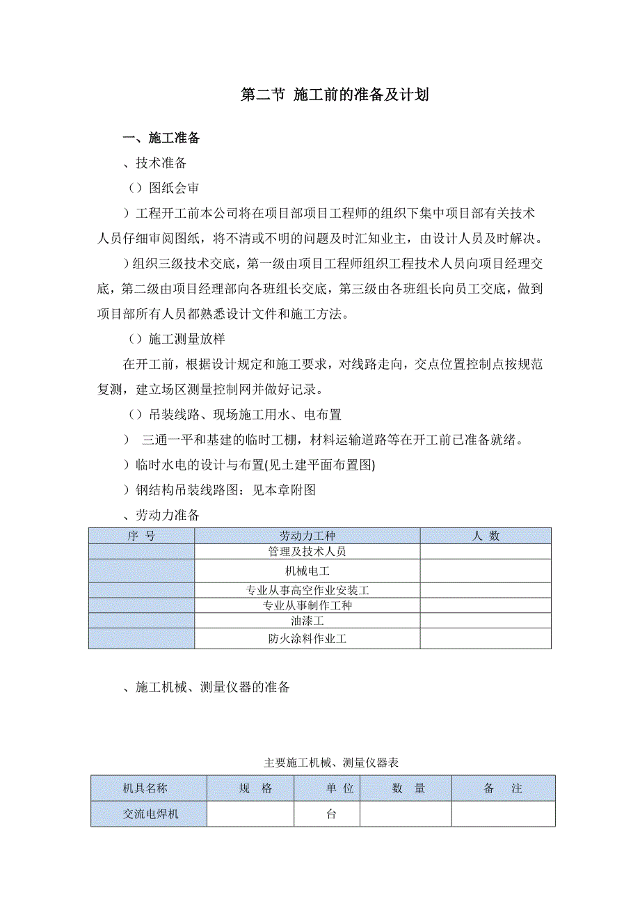 XX酿酒有限公司钢结构施工组织设计方案_第2页