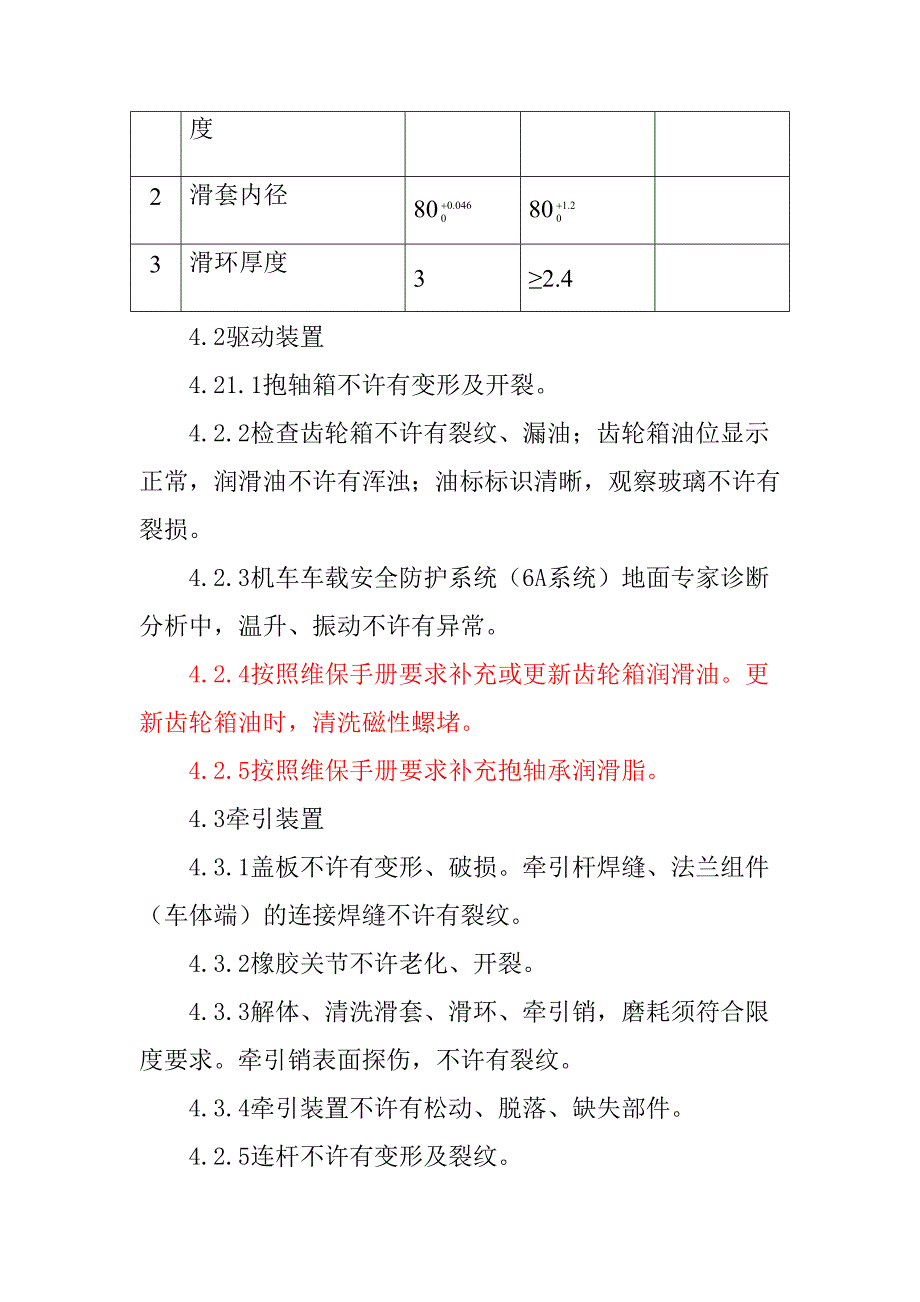 转向架驱动装置牵引装置检修工艺_第2页