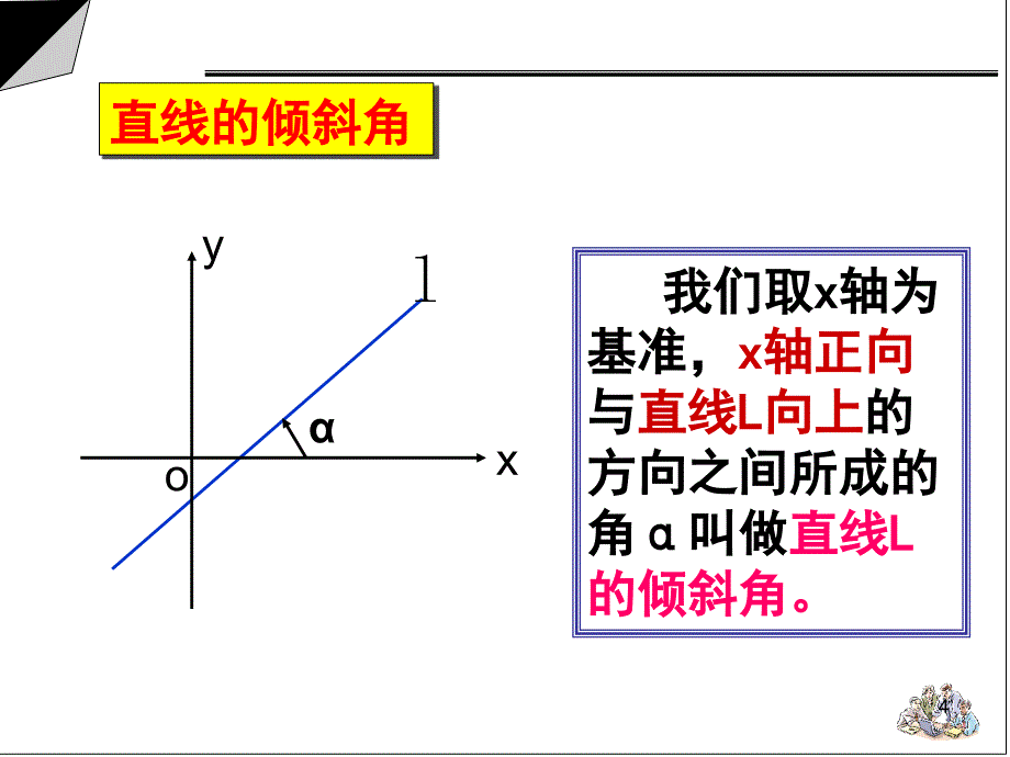 直线的倾斜角与斜率第1课时_第4页