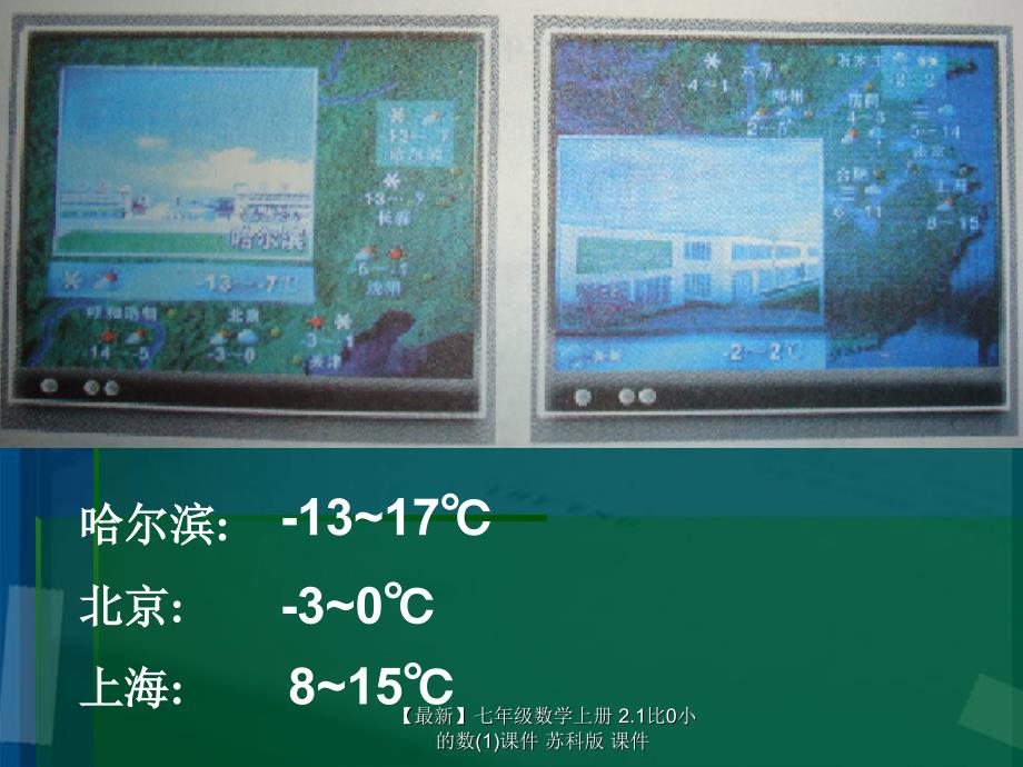 最新七年级数学上册2.1比0小的数1课件苏科版课件_第4页