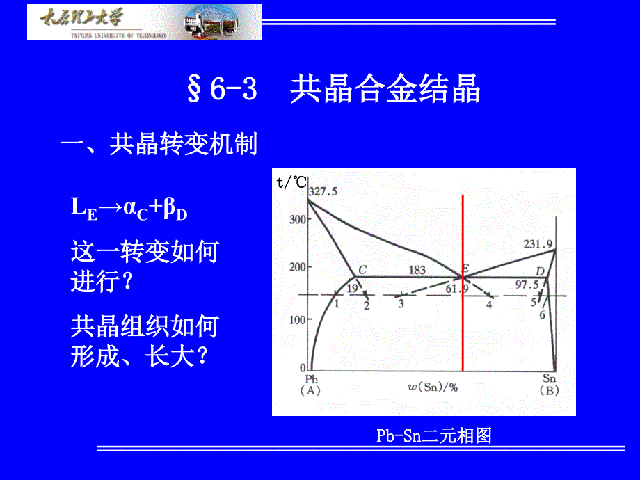 材料科学基础材料科学基础63共晶合金的结晶ppt课件_第1页