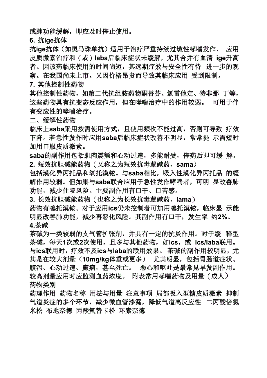 支气管哮喘的治疗用药_第3页