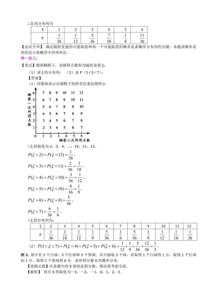 知识讲解离散型随机变量(理)(基础)_第5页