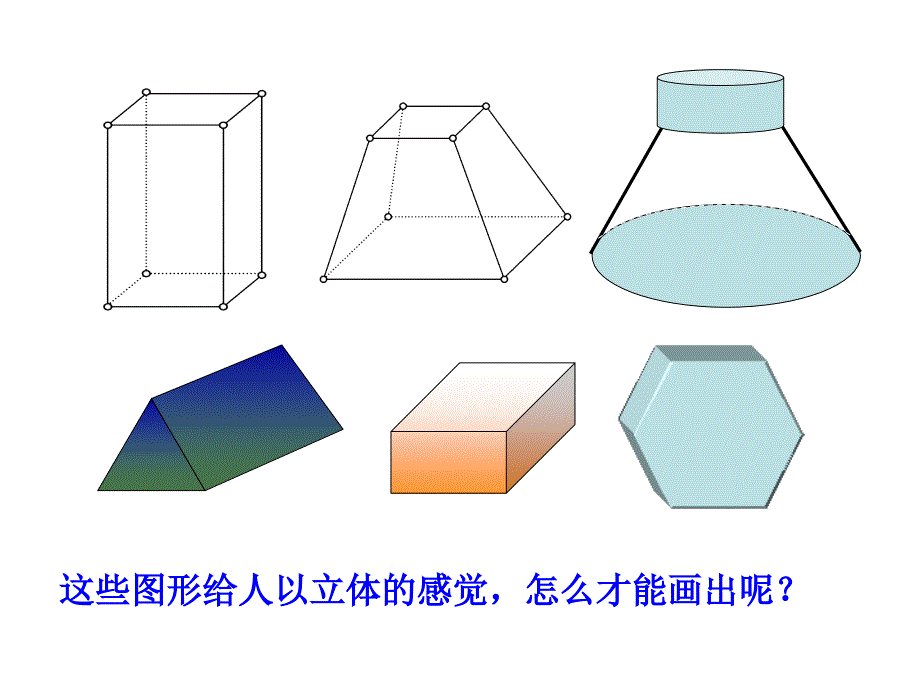 空间几何体的直观课件_第3页