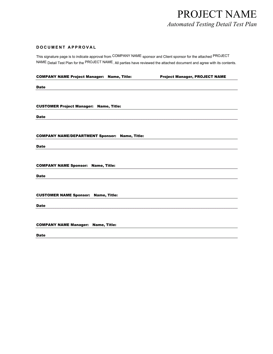 AutomationTestPlanTemplate1docQAandTestingTutorial_第3页