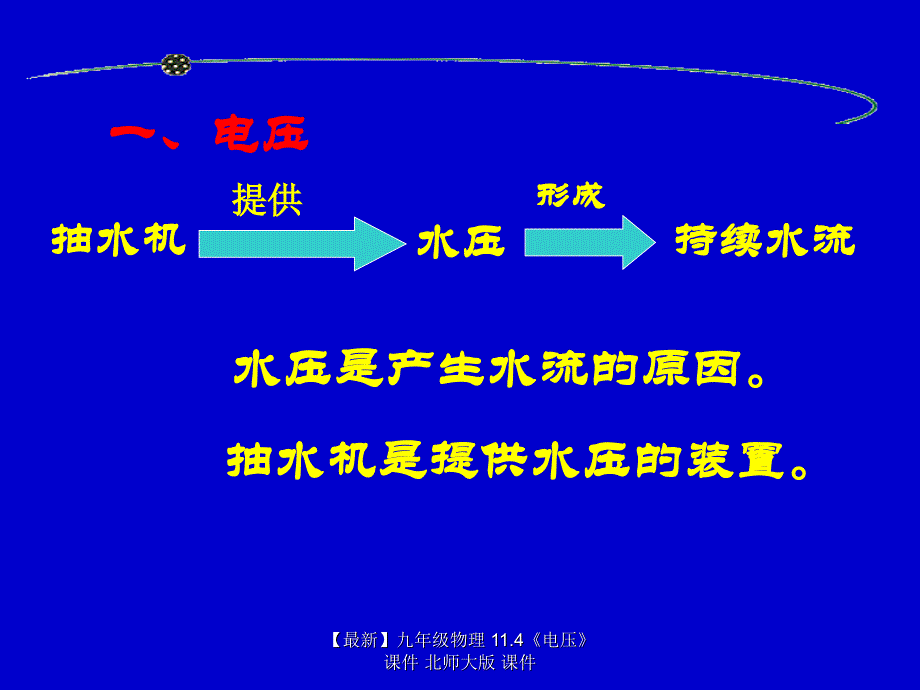 最新九年级物理11.4电压课件北师大版课件_第3页