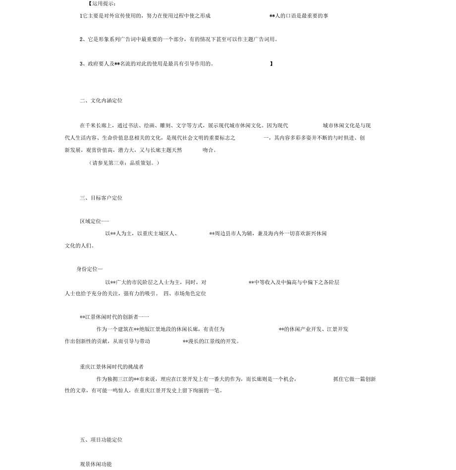 商业策划商业用房整体策划精彩方案_第5页