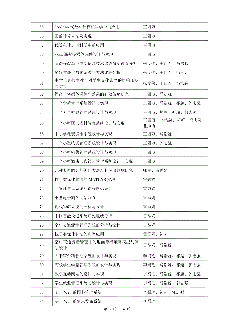 计算机毕业论文-题目-参考-计算机毕业设计_第3页