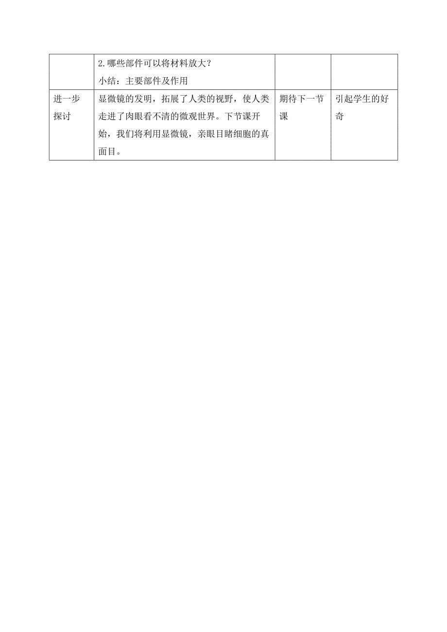 《练习使用显微镜》教案(总5页)_第5页