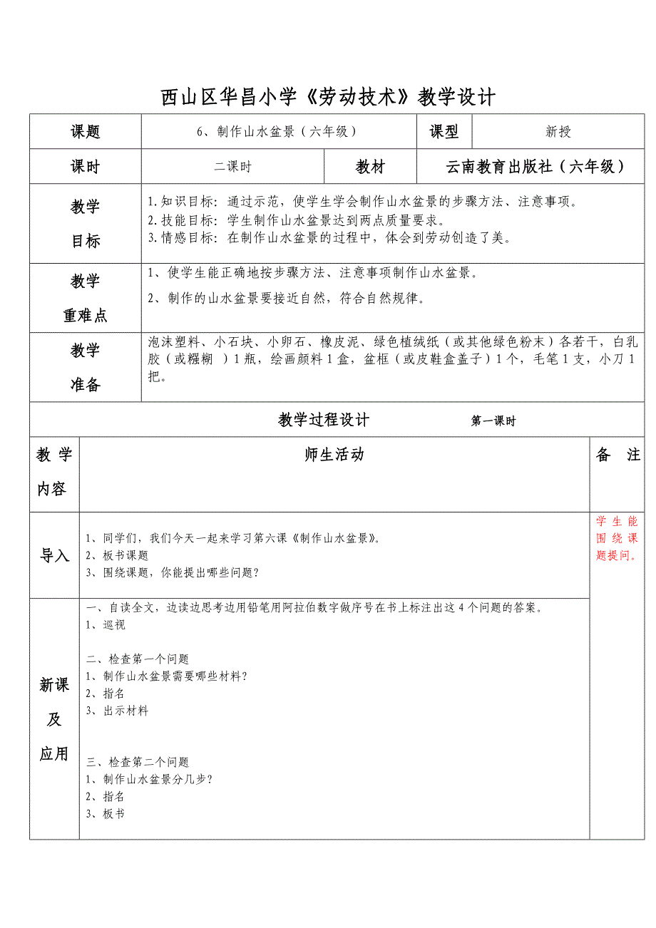 制作山水盆景的设计_第1页