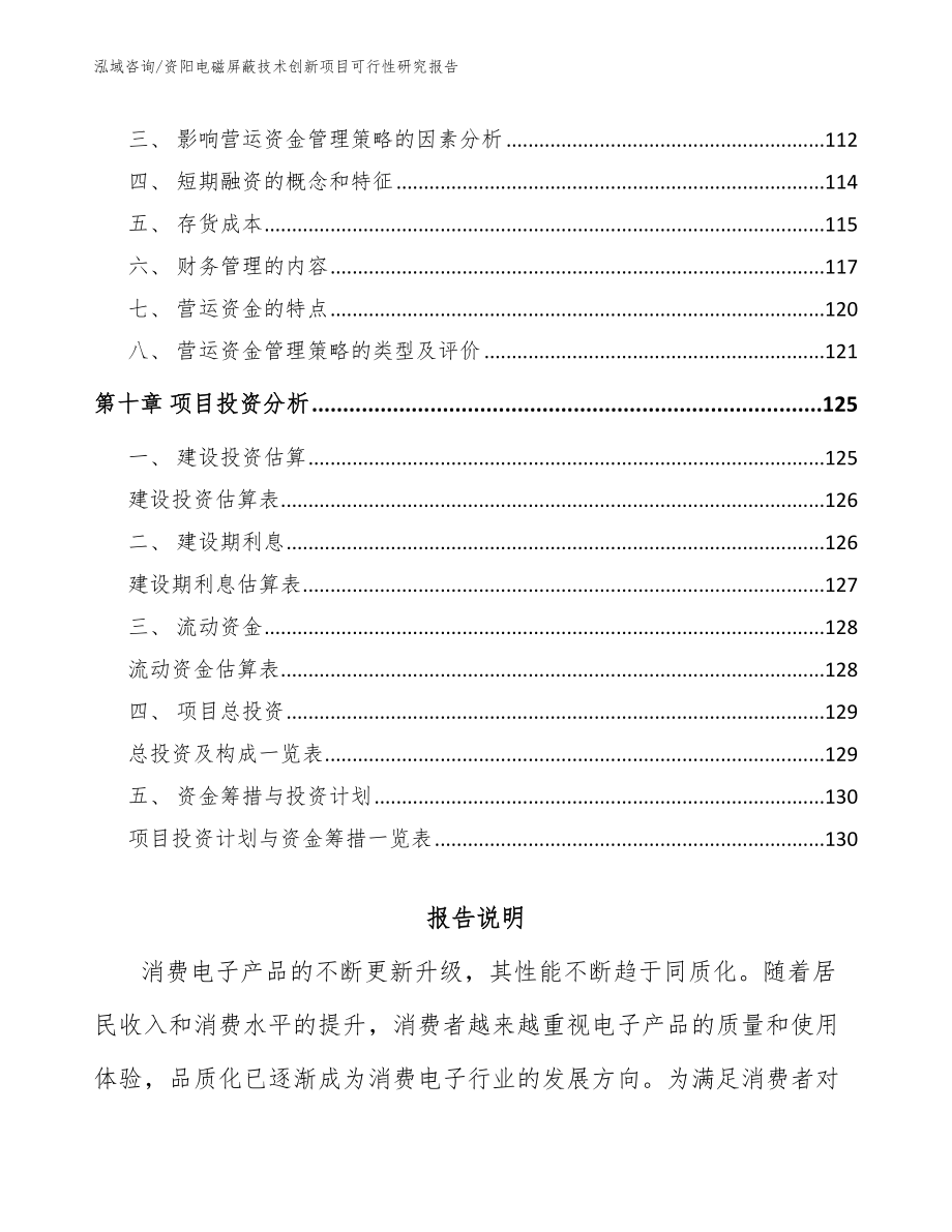 资阳电磁屏蔽技术创新项目可行性研究报告模板范文_第4页