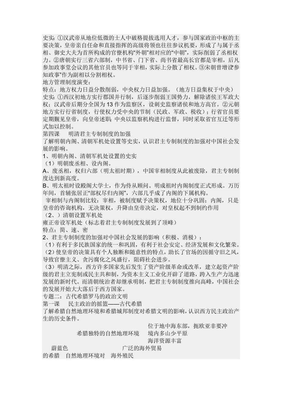 高一历史上复习资料_第3页