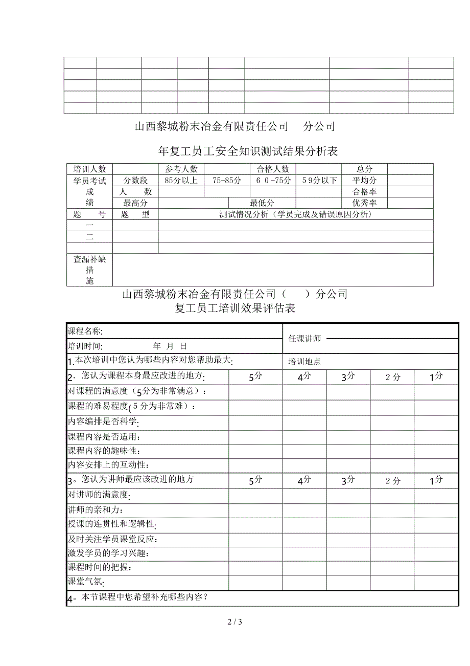 复工安全培训递交资料_第2页