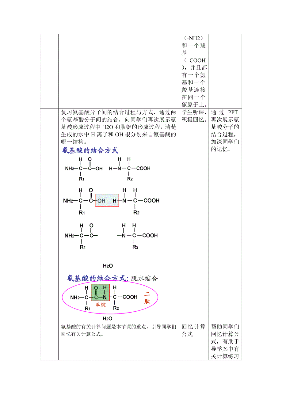 蛋白质讲课教案.doc_第2页