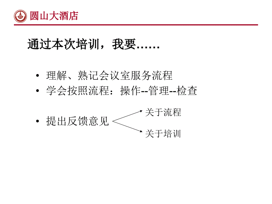 XX大酒店餐饮部会议室服务流程课件_第2页