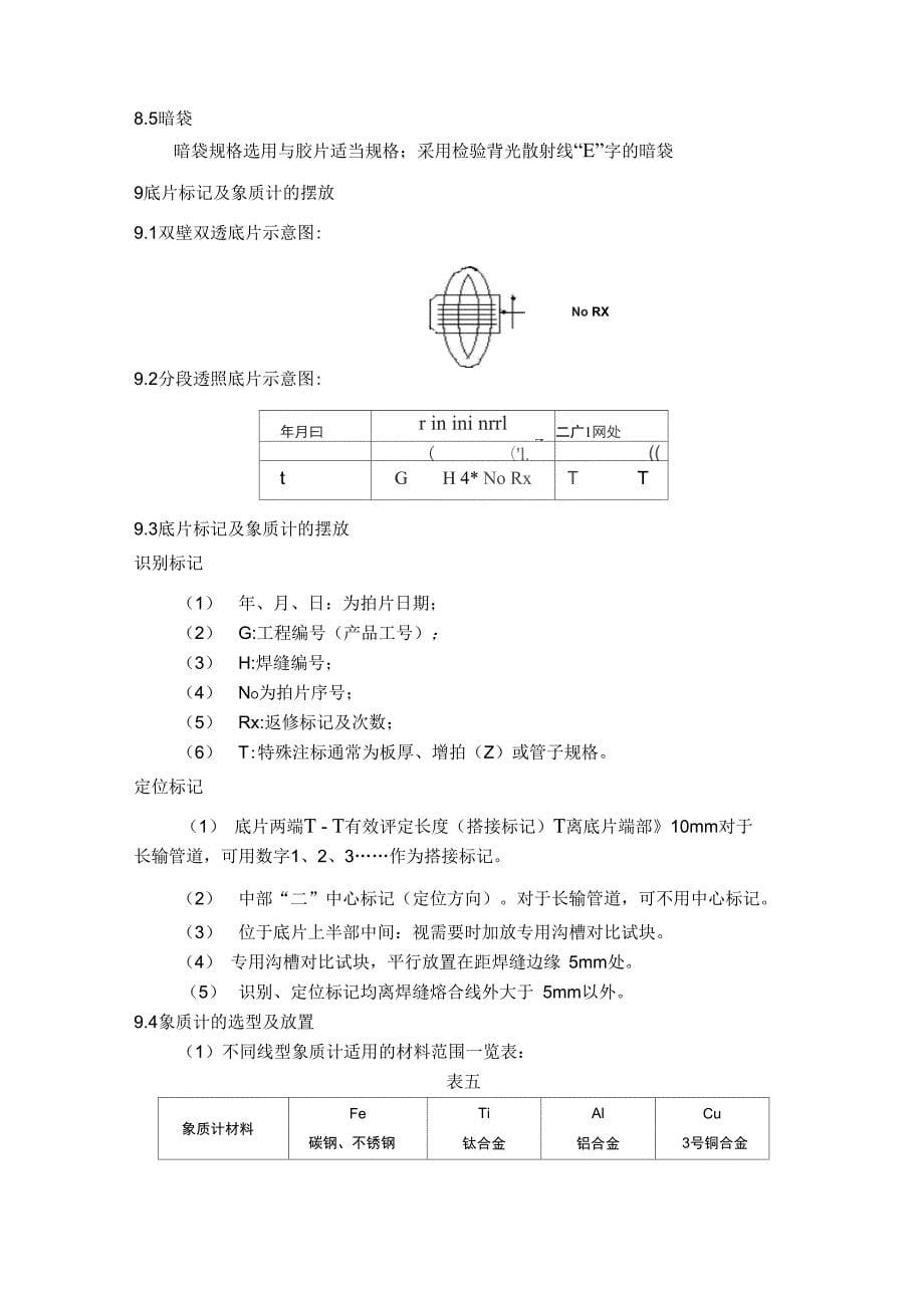 射线检测工艺规程_第5页