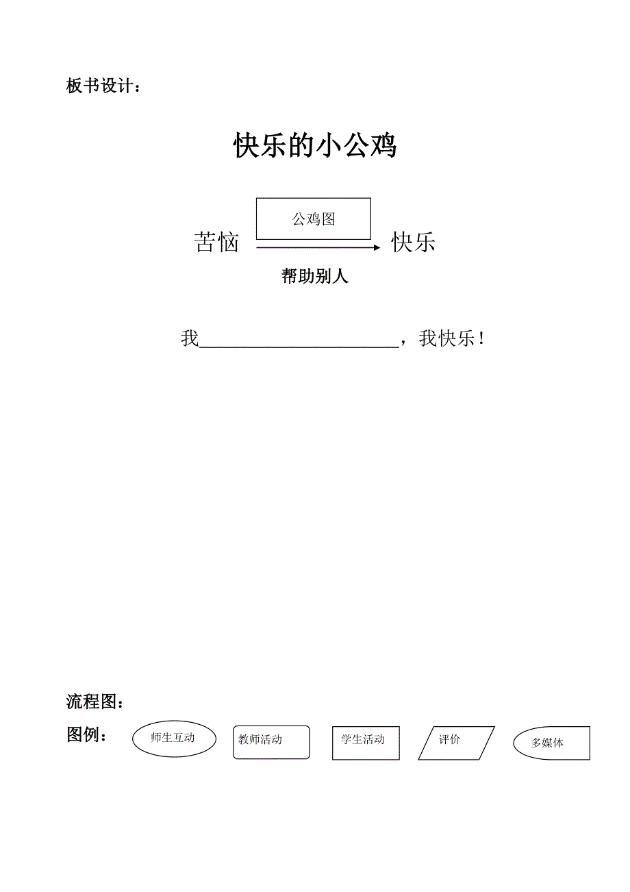 快乐的小公鸡教学设计_第5页