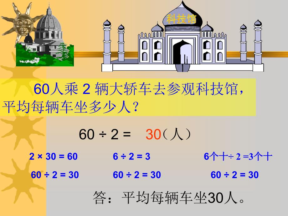 三年级上数学课件参观科技馆北师大_第3页