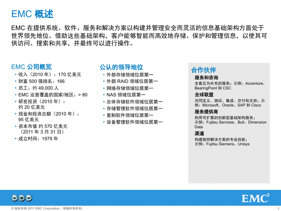 EMC-公司和产品介绍_第3页