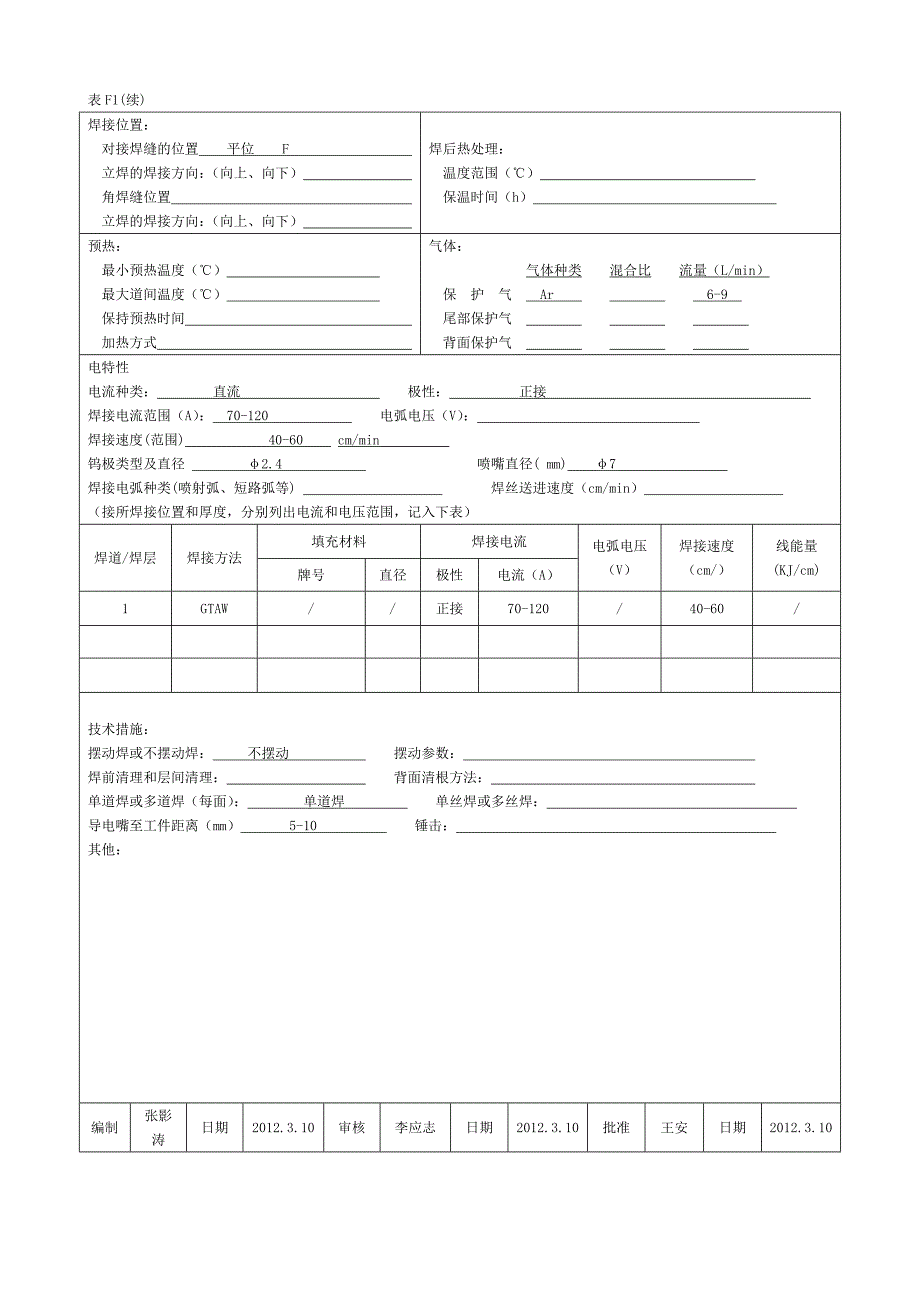 碳钢 1mm氩弧工艺评定01.doc_第2页