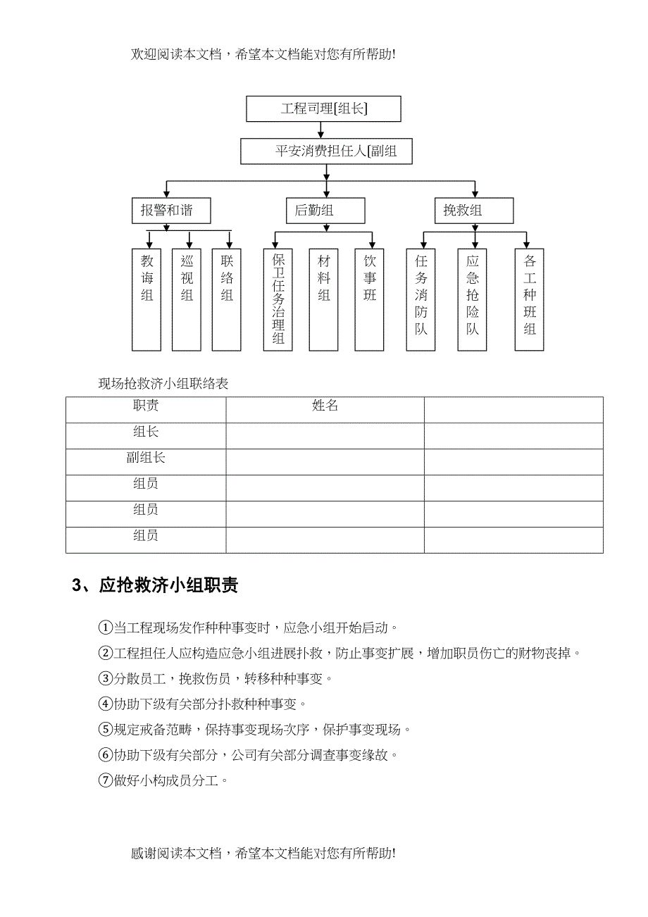 2022年建筑行业施工应急预案专项施工方案_第3页