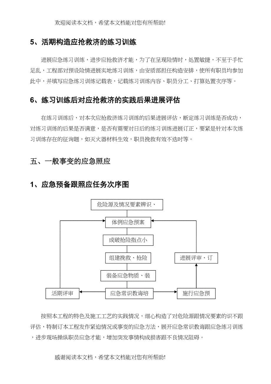 2022年建筑行业施工应急预案专项施工方案_第5页