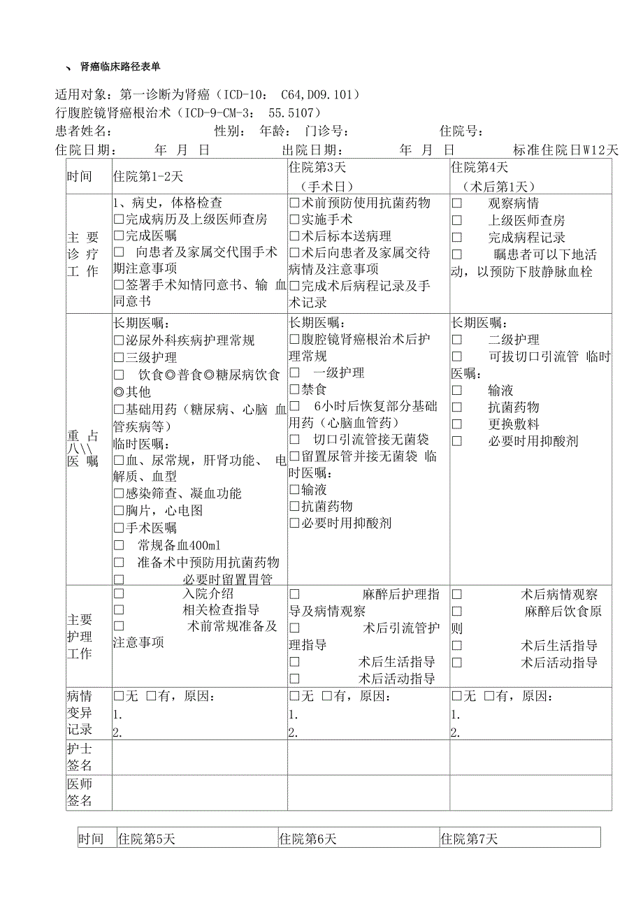 泌尿外科临床路径_第3页