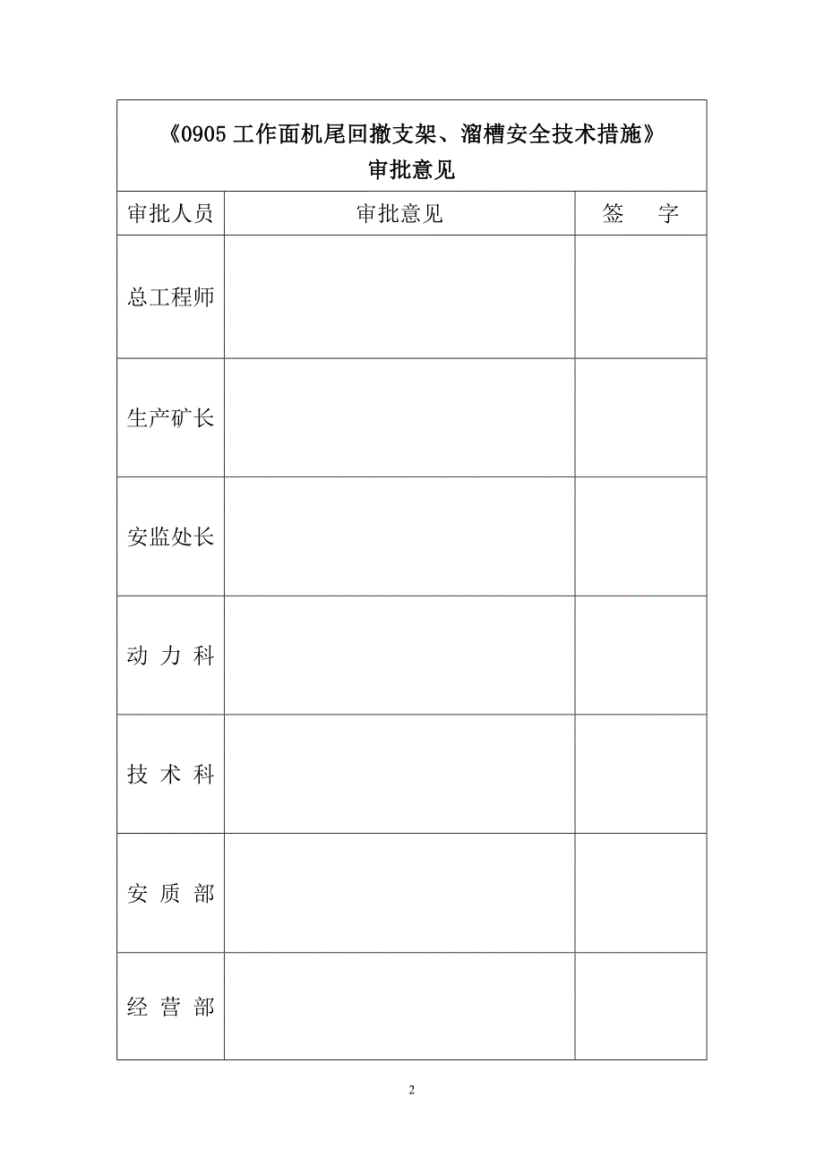 0905机尾支架回撤措施.doc_第2页