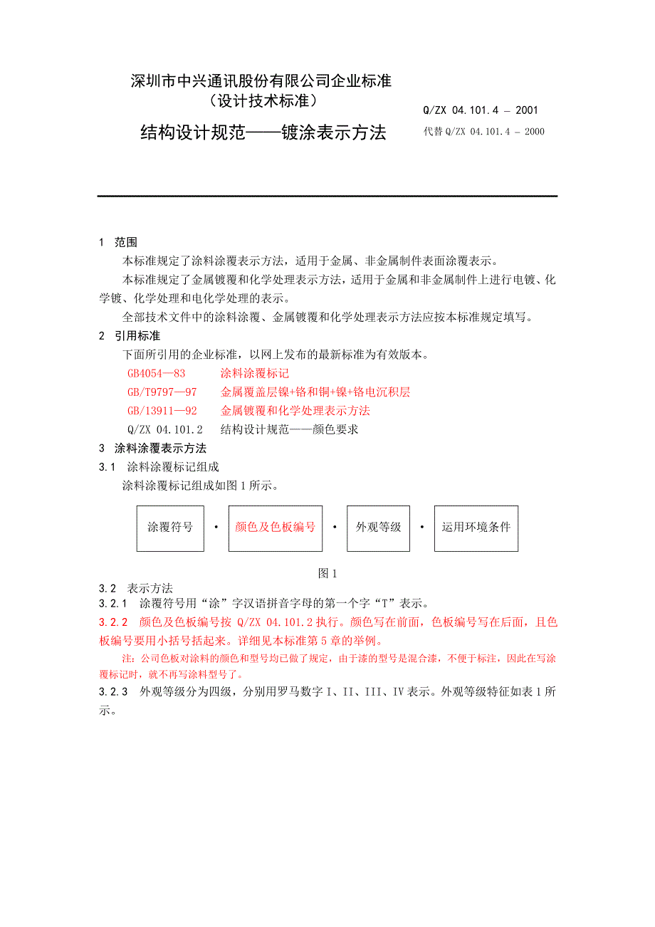 结构设计规范——镀涂表示方法_第4页