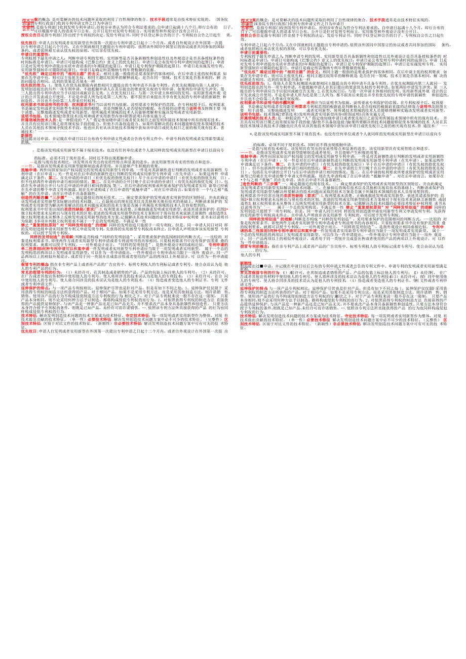 专利法重点知识点_第1页