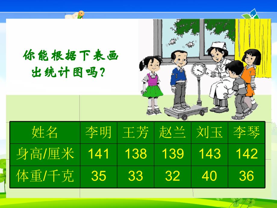 人教版三年级数学下册简单的数据分析(二)课件_第3页