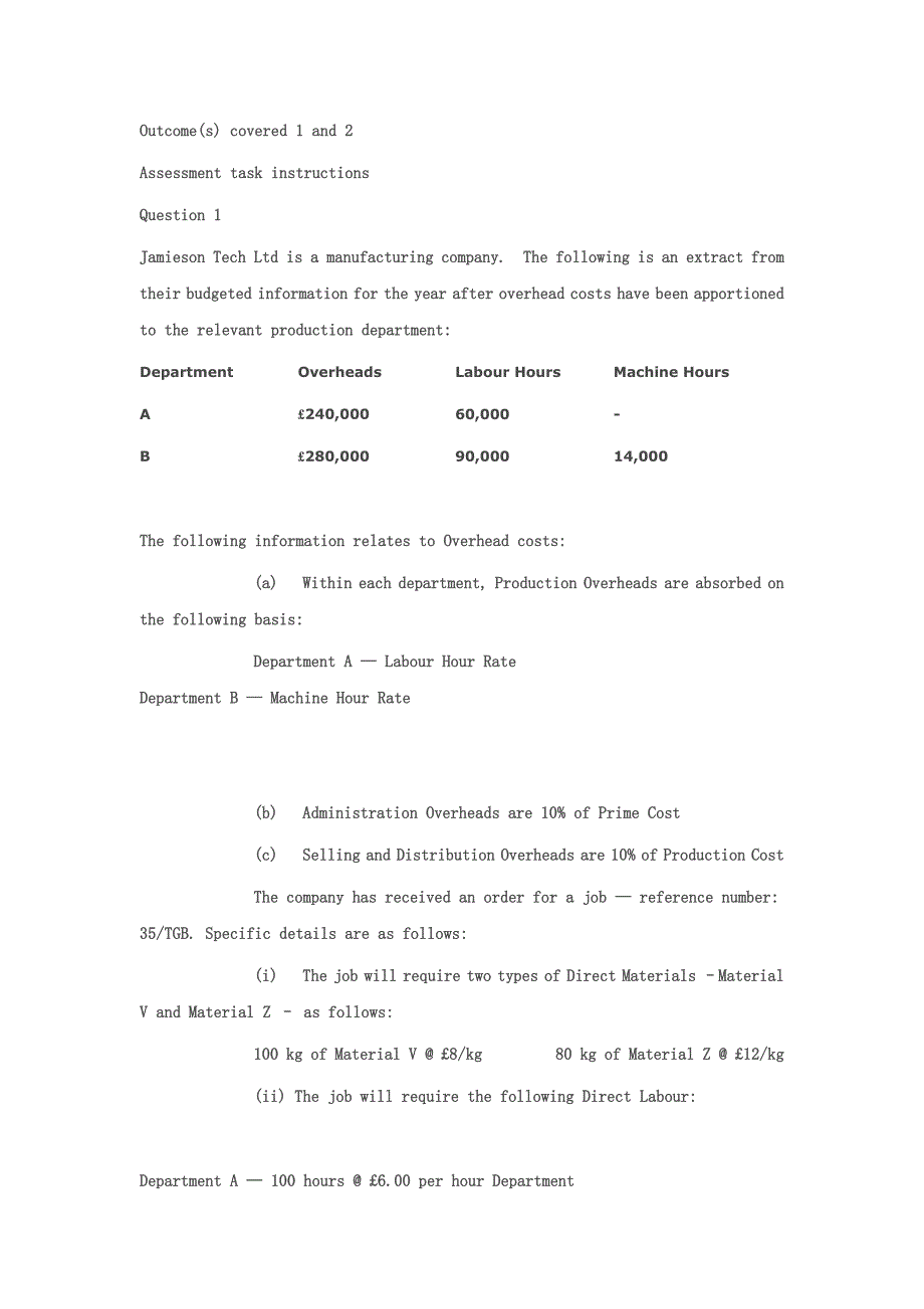 HND财政预算题目答案outcome1_第1页