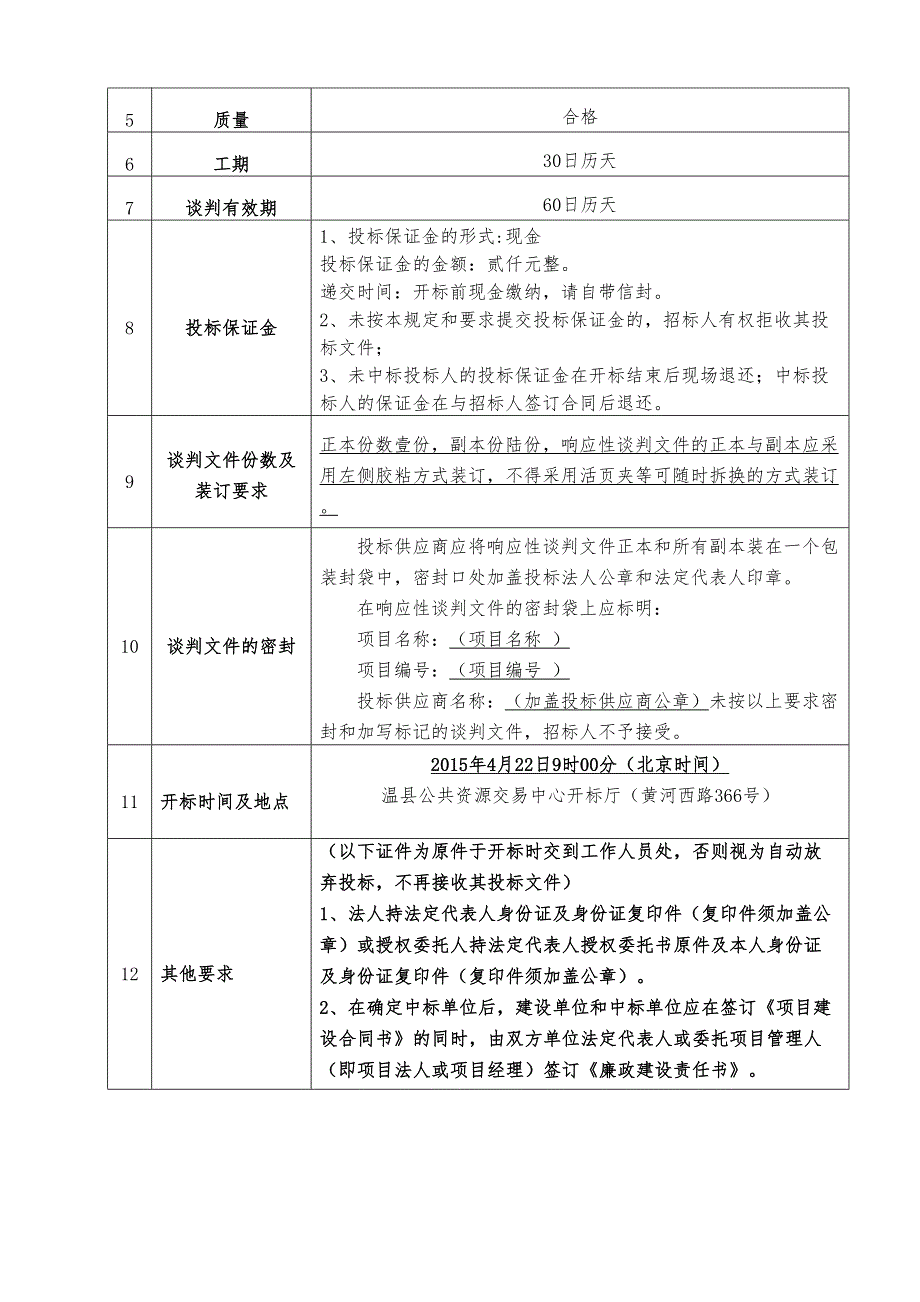 XX县陈家沟太极拳博物馆五楼装修工程(DOC 26页)_第4页