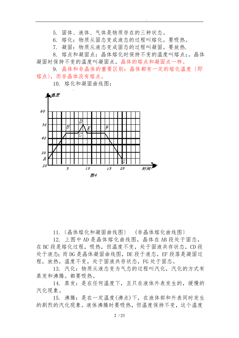 初中物理知识点难点考点全面总结_第2页