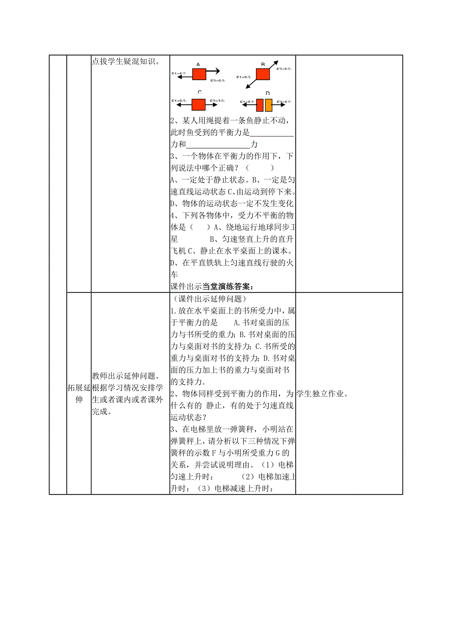 《二力平衡》合作学习案例_第3页