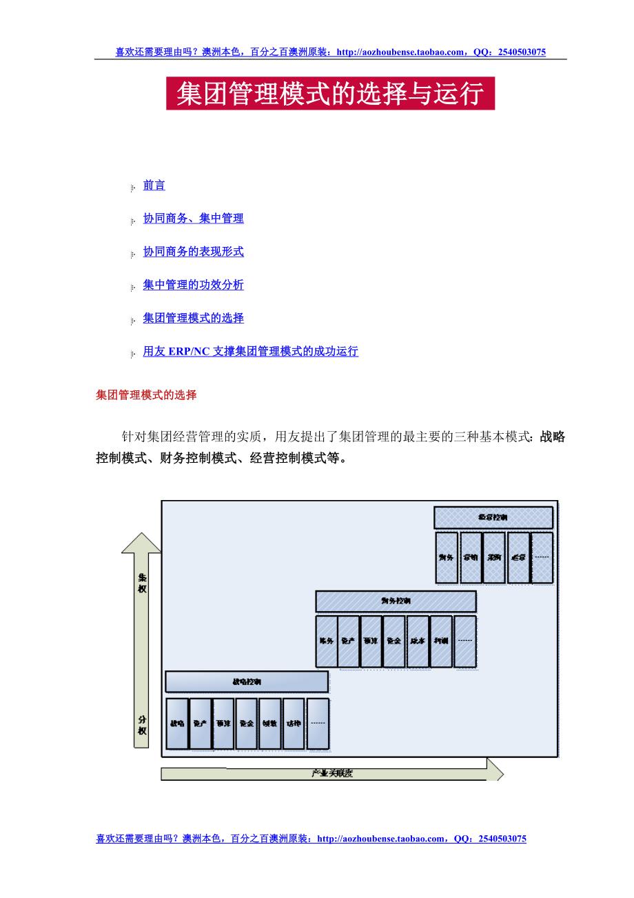 集团管理模式的选择与运行.doc_第1页