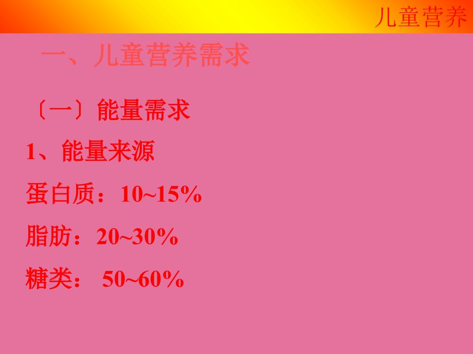 社区卫生保健儿童营养ppt课件_第2页