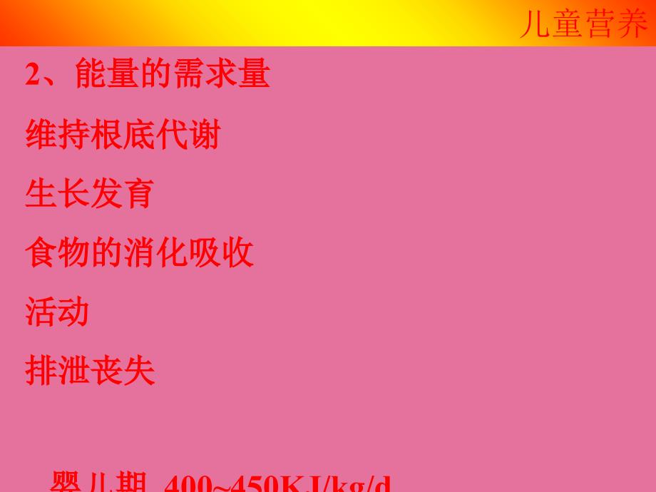 社区卫生保健儿童营养ppt课件_第3页