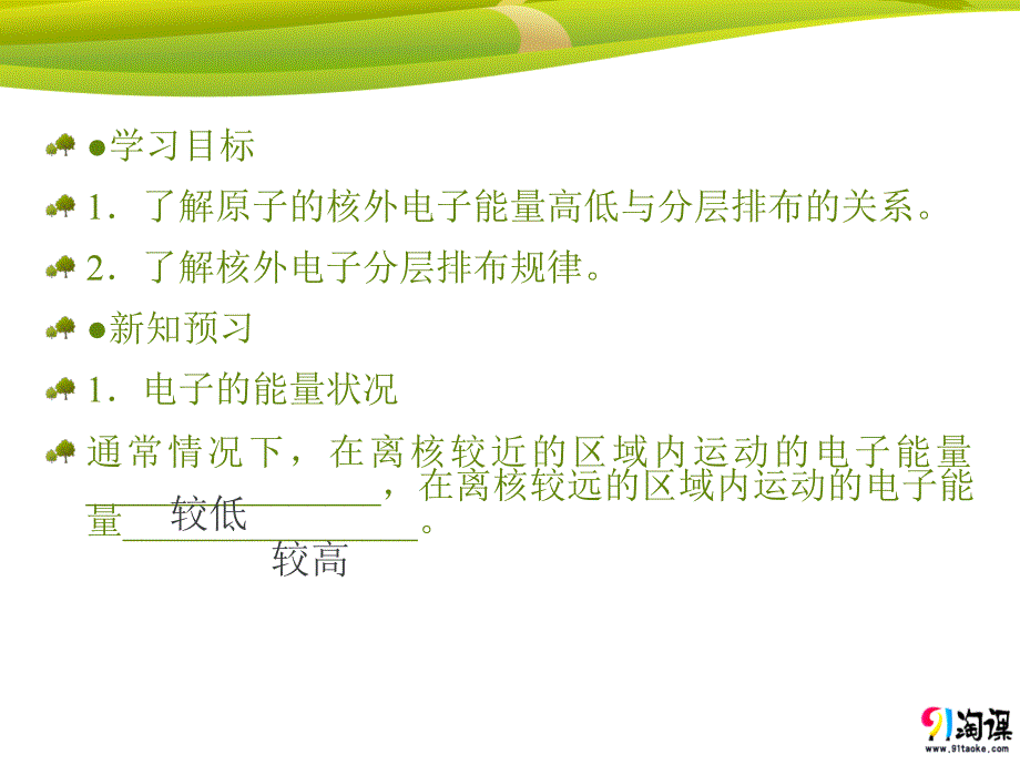 教学用原子核外电子的排布（共39张PPT）_第4页